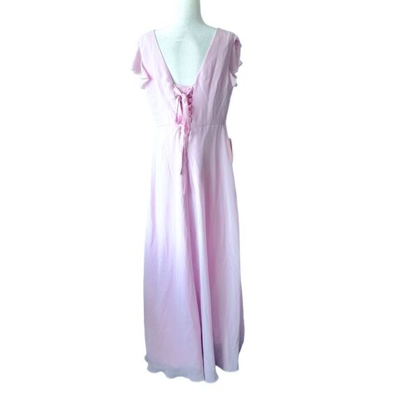 LT Lanting TS Couture Bride Blush Pink Dress NWT - Picture 2 of 15
